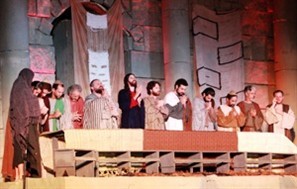 Espetáculo Paixão de Cristo começa a ser encenado nesta quarta-feira com efeitos especiais e novas cenas de milagres de Jesus Cristo